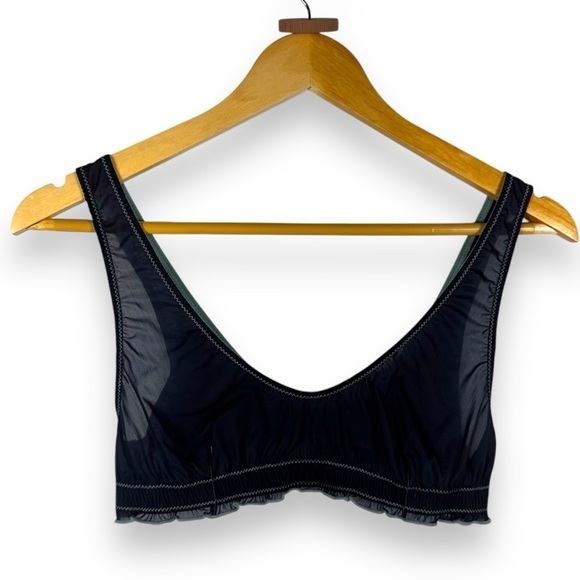 4 for $20 SALE! UO Out From Under Jupiter Unlined Sheer Bralette, Navy/Marin, S - Picture 3 of 11